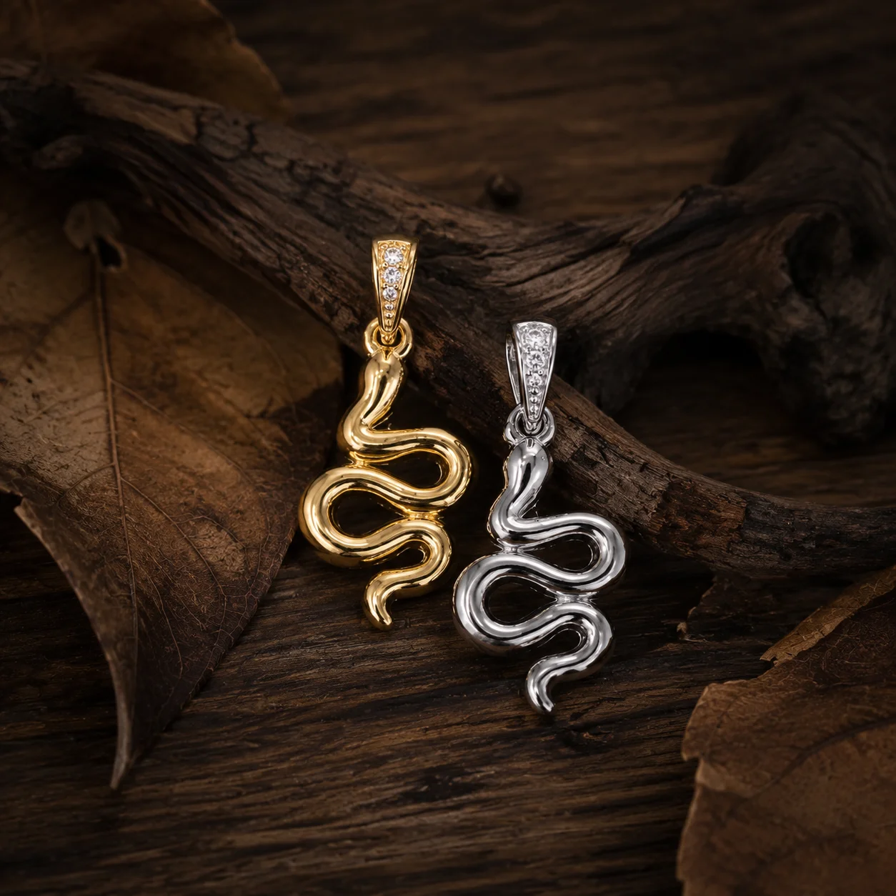 ZHENL Niedliche Y2K Ästhetik Ozean-Serie Tier-Anhänger Charms Vergoldeter Edelstahl DIY Kette Jubiläums-Geburtstags-Schmuck – Detail 28