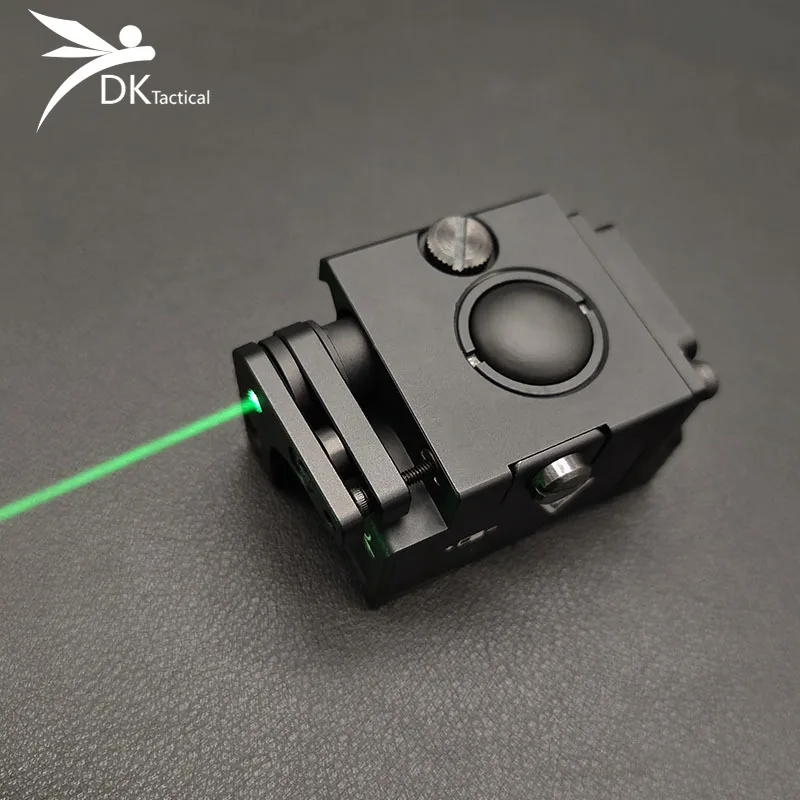 

Metal PERST-1 Tactical Green Laser Aiming Adjustable Indicator Hunting Air Gun Glock 20mm Underhung Mini Tactical Light