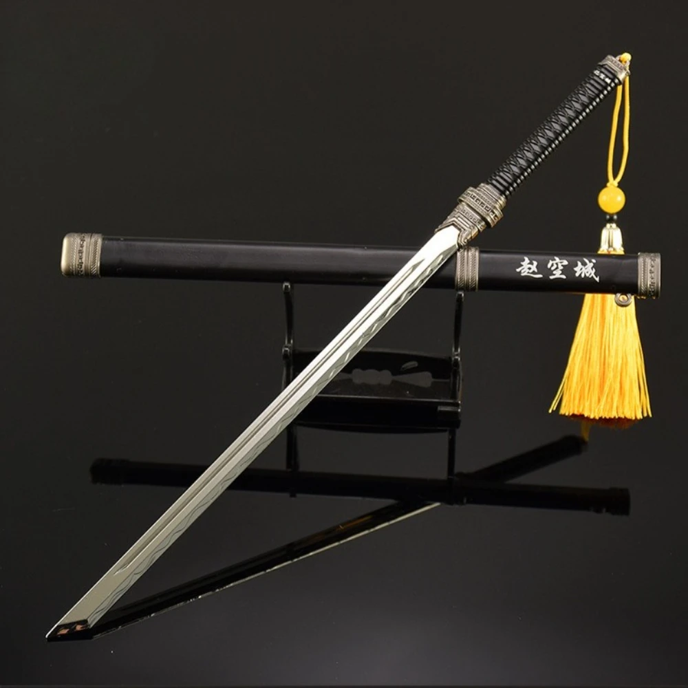 슬래시 신 30cm/11.8in 훈련 검 무기 모델 Katana 애니메이션 주변기기 남자 친구 선물 파티 용품 Collectible Desk Toys