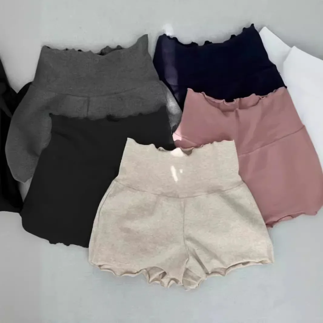 

Pop High-Waisted Ballet Dance Shorts Cropped Women's Spring Three-Quarter Length Practice Safety Pants Woodland Edge Slimming Un