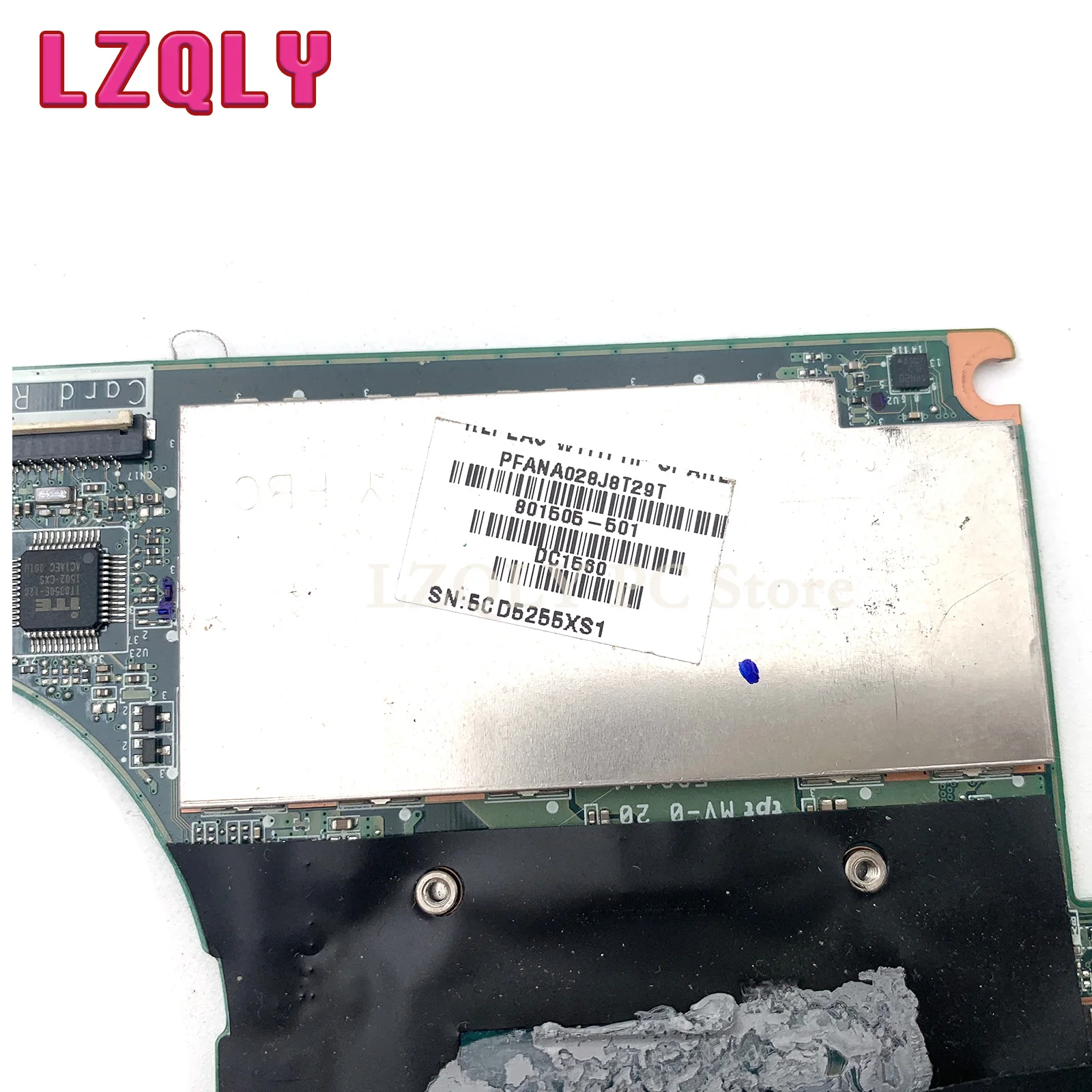 LZQLY Cho HP X360 G1 13-4000 Mot Herboard 801505-601 801505-501 801505-001 với I7-5500U CPU RAM 8GB DA0Y0DMBAF0