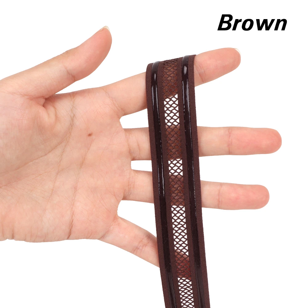 1 Yards Silikon Anti Slip Mesh Gummiband Perücke Machen Liefert Nicht-Slip Greifer Elastisch Für Perücke Nähen Dehnbar horizontal – Detail 8