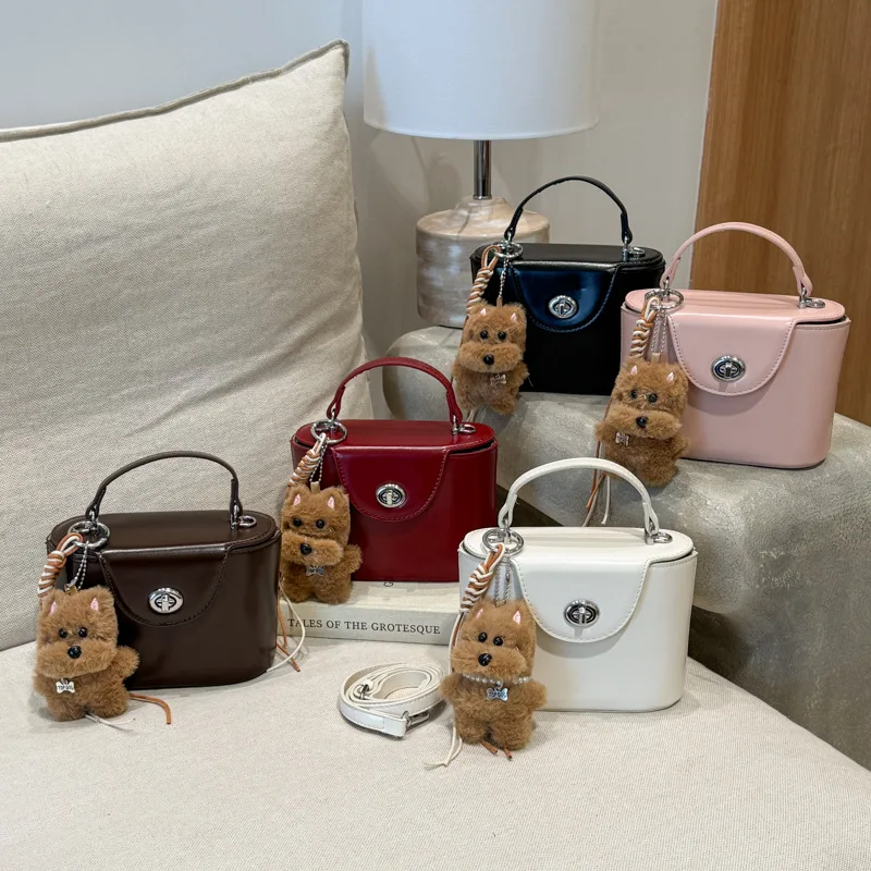 

Изысканная женская сумка-кроссбоди из искусственной кожи, мини-кошелек, стильная городская простая сумка маленького размера, однотонная, на каждый день