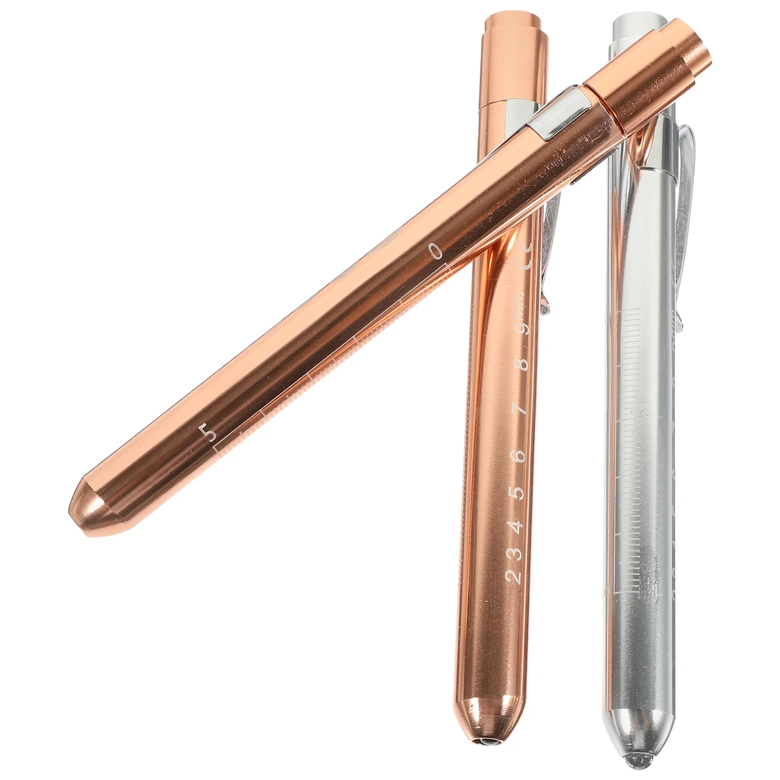 

3Pcs LED Warm White Light Random Color Diagnostic Pocket Clip Healthcare Nurse Medical Student Set