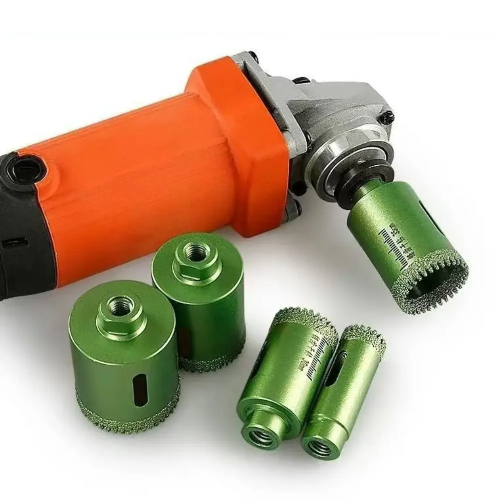 

Пилообразное алмазное сверло для отверстий M10, шлифовальная головка, сверло для плитки, высококачественное прочное открывание отверстий для сухого сверления