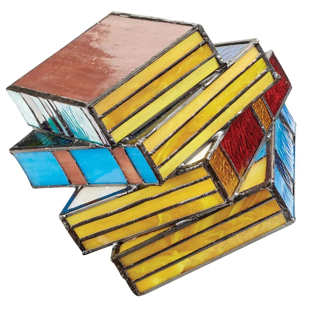 

Vintage Stacked Books Table Lamp Decorative Bedside Desk Light For Bedroom Living Room Creative Design Long Lasting Led Light