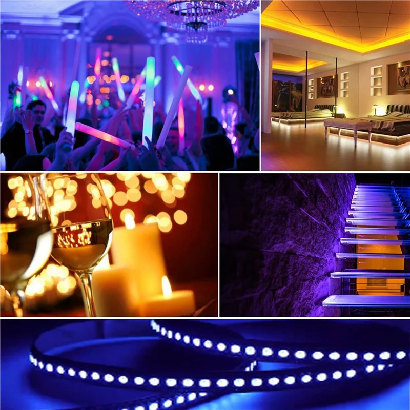 VEHO-5 Pin LED Strip Connector Kit White Plastic For 12Mm RGBW LED Strip Connection Include T Shape 5 Pin LED RGBW Connector