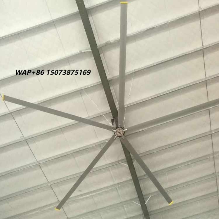 24 Ft Low Noise Factory 220v DC Cheap Ceiling Fan Warehouse Large Industrial Fan Small HVLS Fans With CE