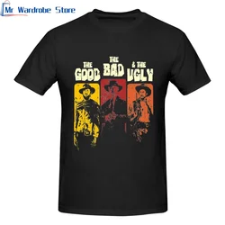 The Good The Bad And The Ugly T Shirts Casual Tee Shirt Short Sleeve Crew Neck T-Shirt Novelty Funny Summer Clothing