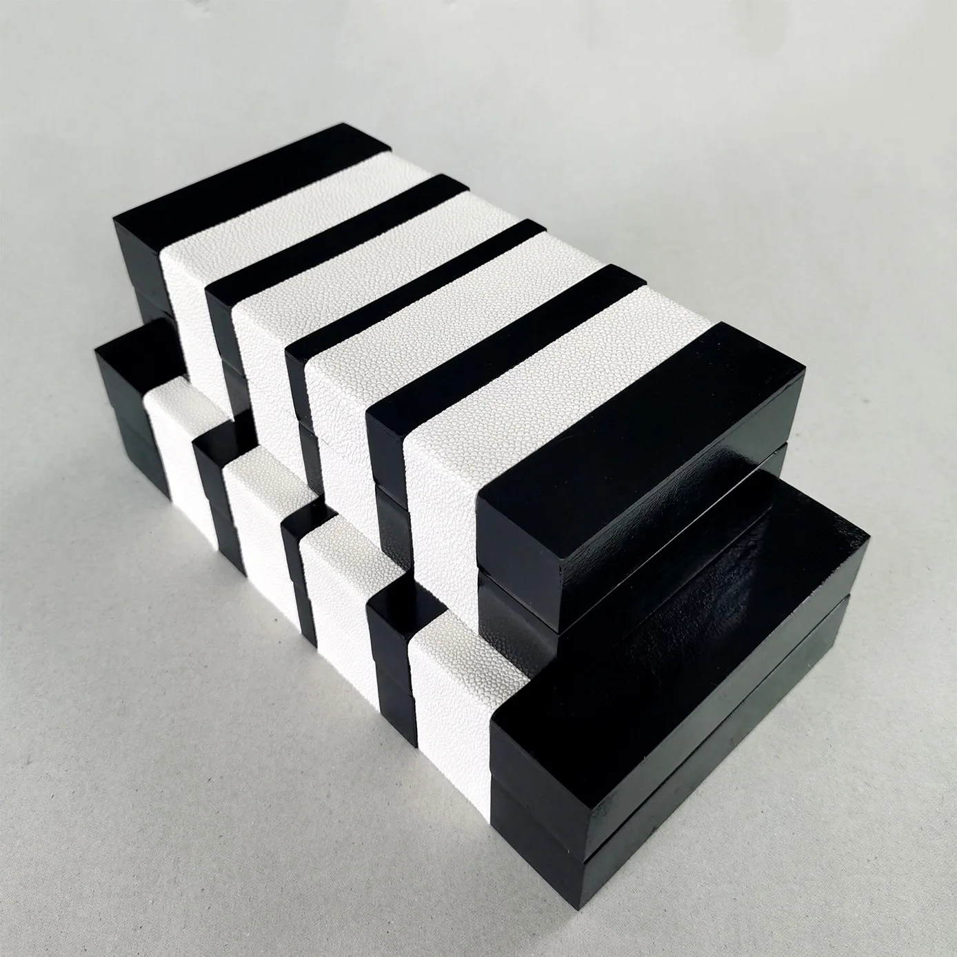 

Современная креативная роскошная кожаная шкатулка для драгоценностей, ящик для хранения, украшения для дома