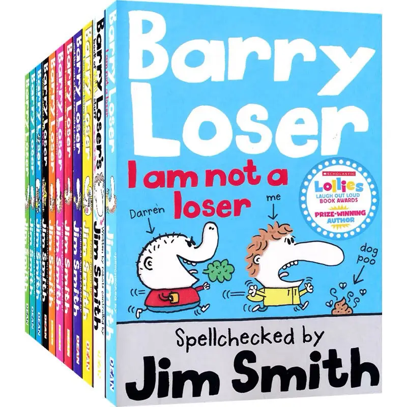 

English original, Barry Loser series 11 humorous and funny campus inspirational story comic books