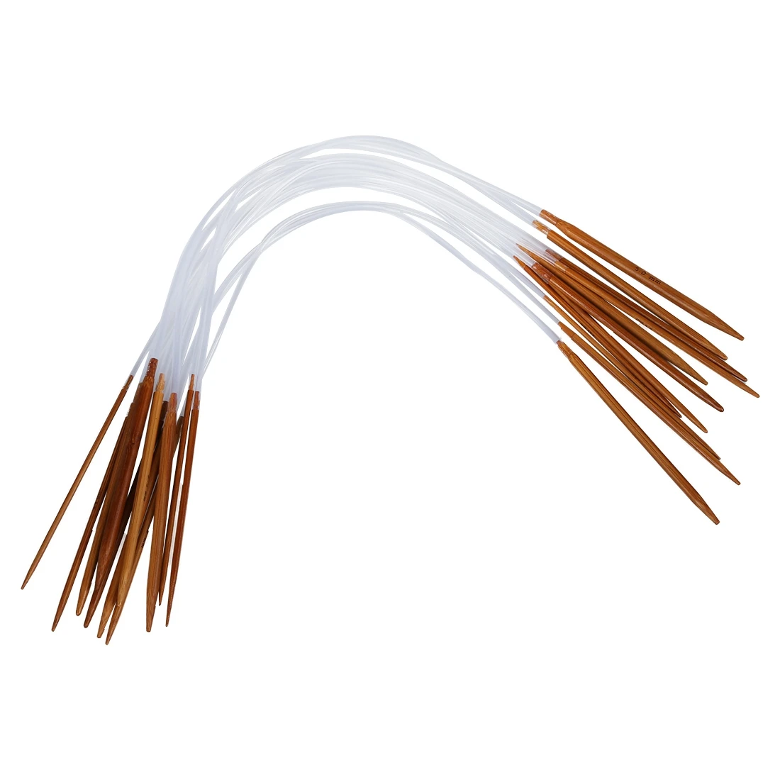 11 sizes 2.0mm-5.0mm 40 cm Bamboo Circular Needles