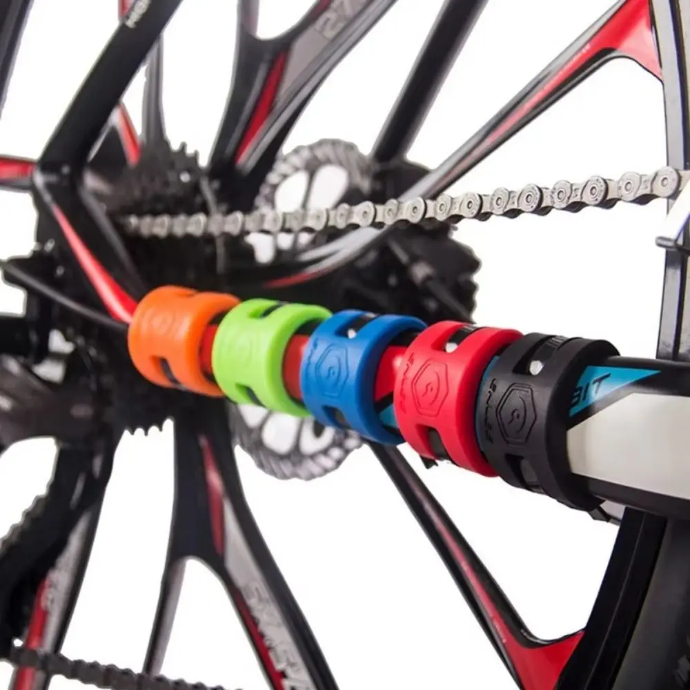 Rubber Bicycle Protective Gear Bike Frame Protective Ring Bicycle Anti Collision Protective Cover Stable Reliable