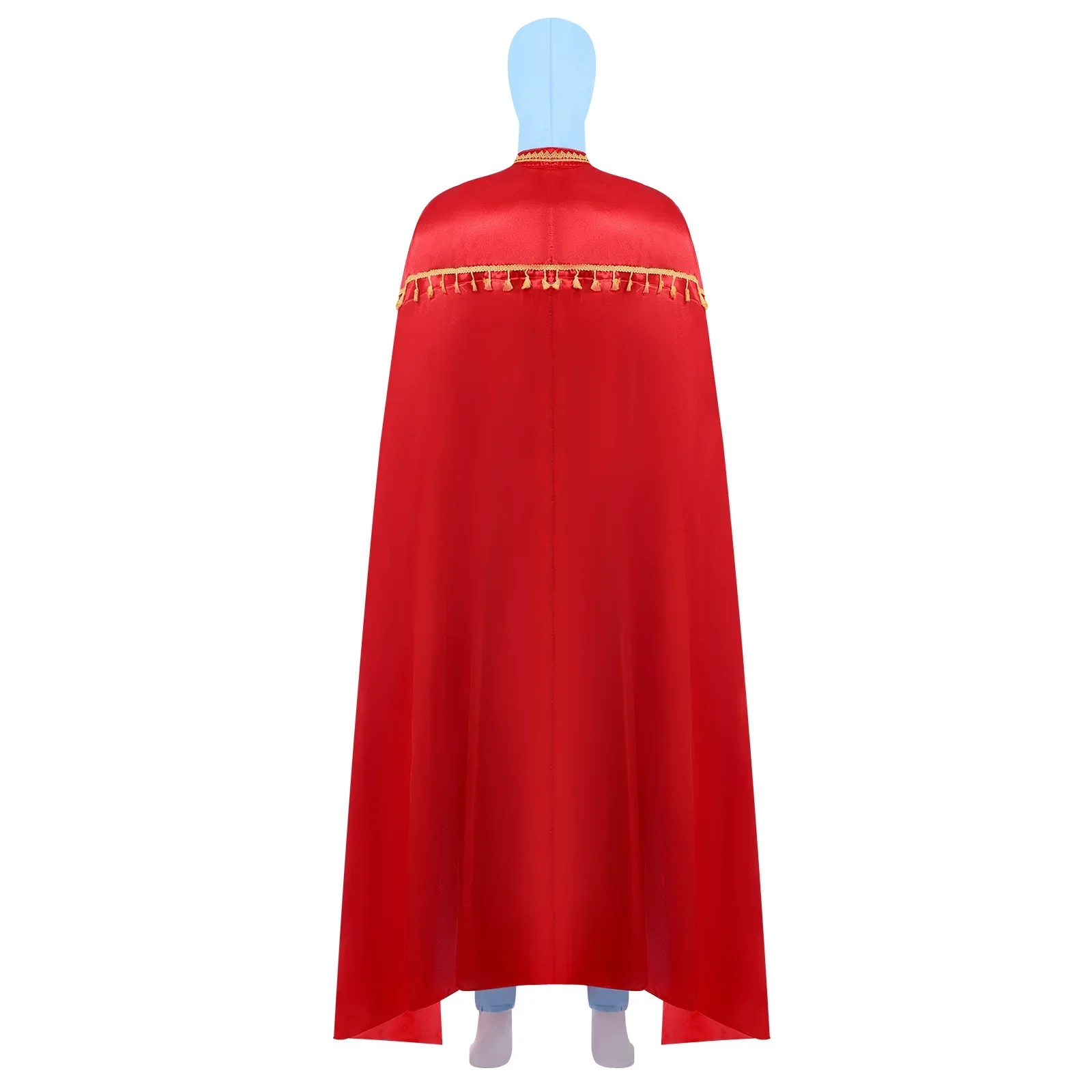Costume da film Nacho Libre del 2006 - Vestito cosplay da wrestler per uomo adulto con pantaloni maschera e mantello Costume di Halloween per giochi di ruolo fantasy
