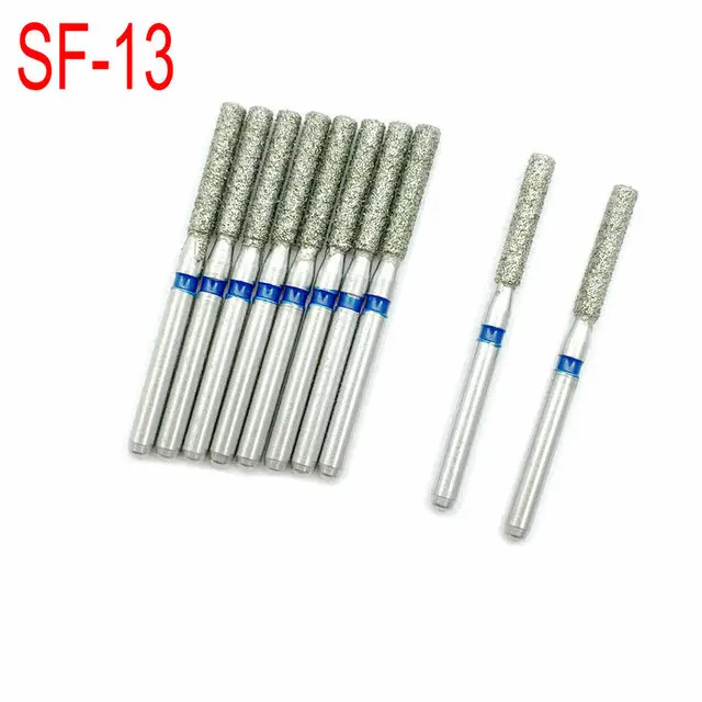 10Pcs Burs Dental Material SF Series Dentist FG Diamond Burs