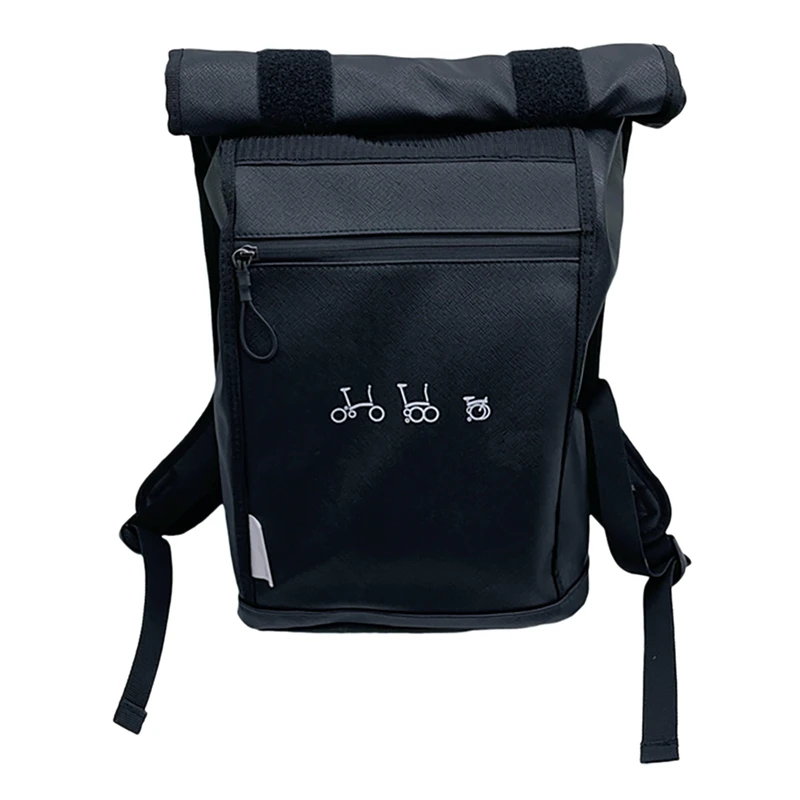 New Bicycle Front Bag Backpack With Stand Holder For Brompton 3SIXTY Folding Bicycle Backpack Accessories