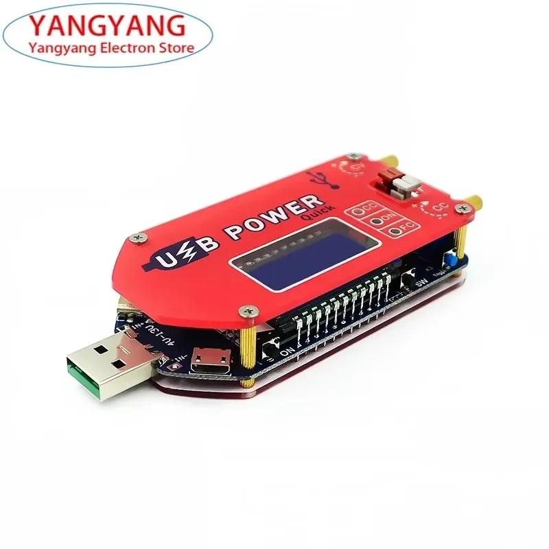 DP3A DP2 شاشة ديجيتال USB وحدة طاقة قابلة للتعديل 15 واط 2A مصدر الطاقة شحن منظم 5 فولت إلى 3.3 فولت 9 فولت 12 فولت 24 فولت التبديل راوتر