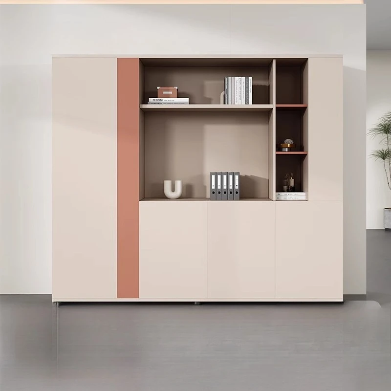 File cabinets Simple modern office Wall storage cabinets Display lockers