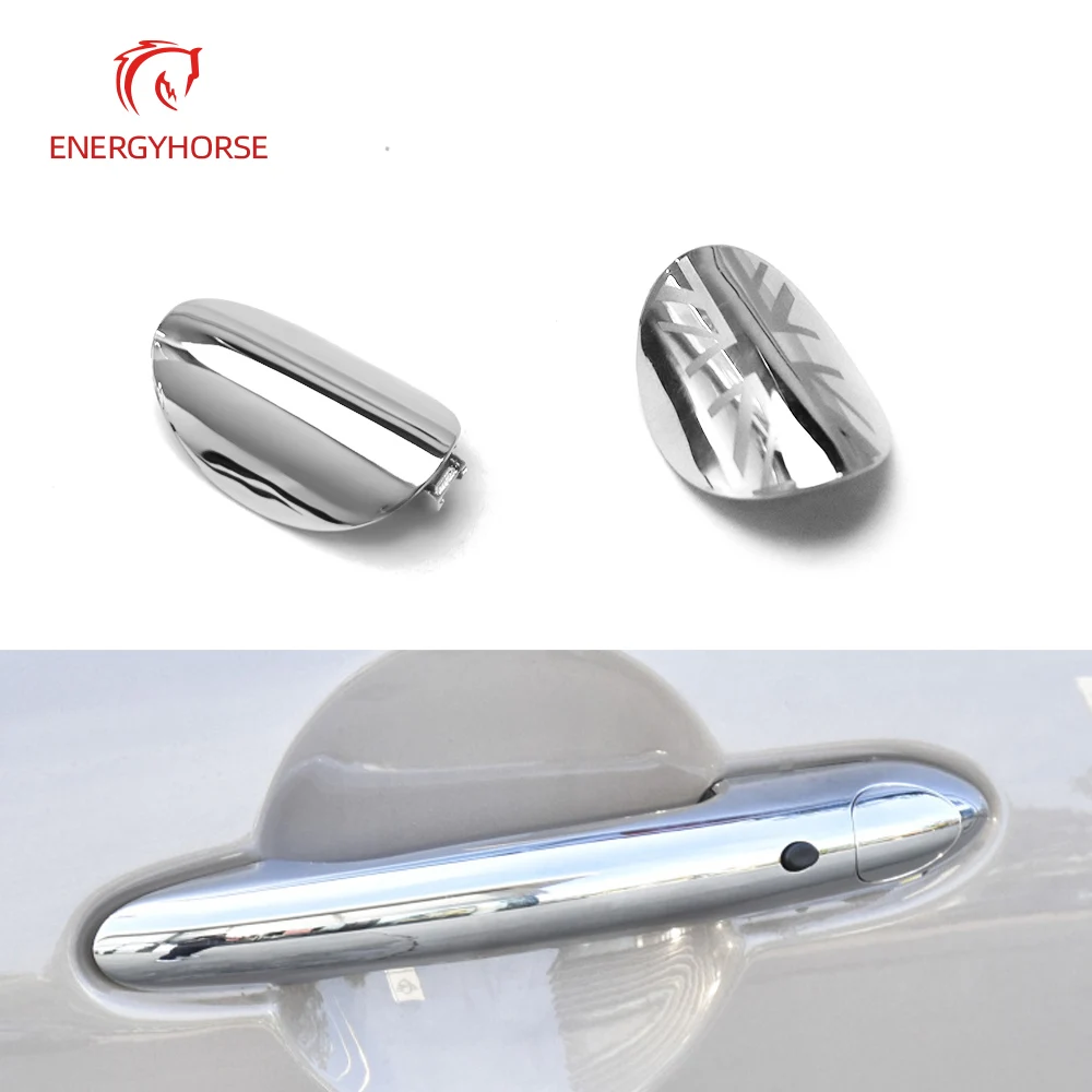 

Front Outside Door Handle Lock Key Hole Cover Trim Chrome Cap For BMW Mini Cooper JCW One F54 F55 F56 F57 F60 ALL4