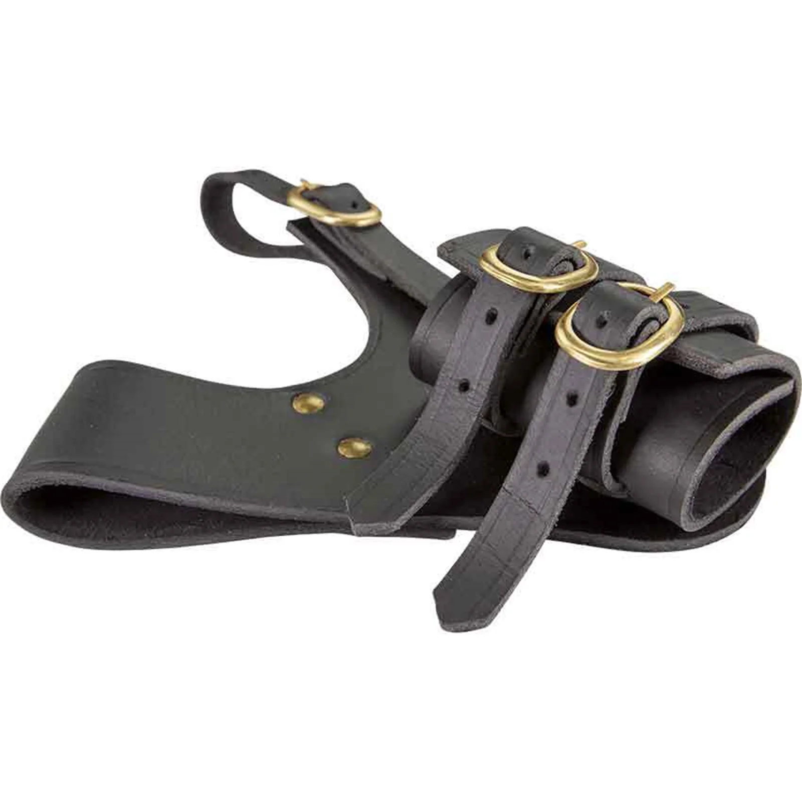 Mittelalterlicher Schwertfrosch Kunstleder Holster Gürtel Schwerthalter Renaissance Gürtelscheide für Ritter Krieger Pirat Cosplay