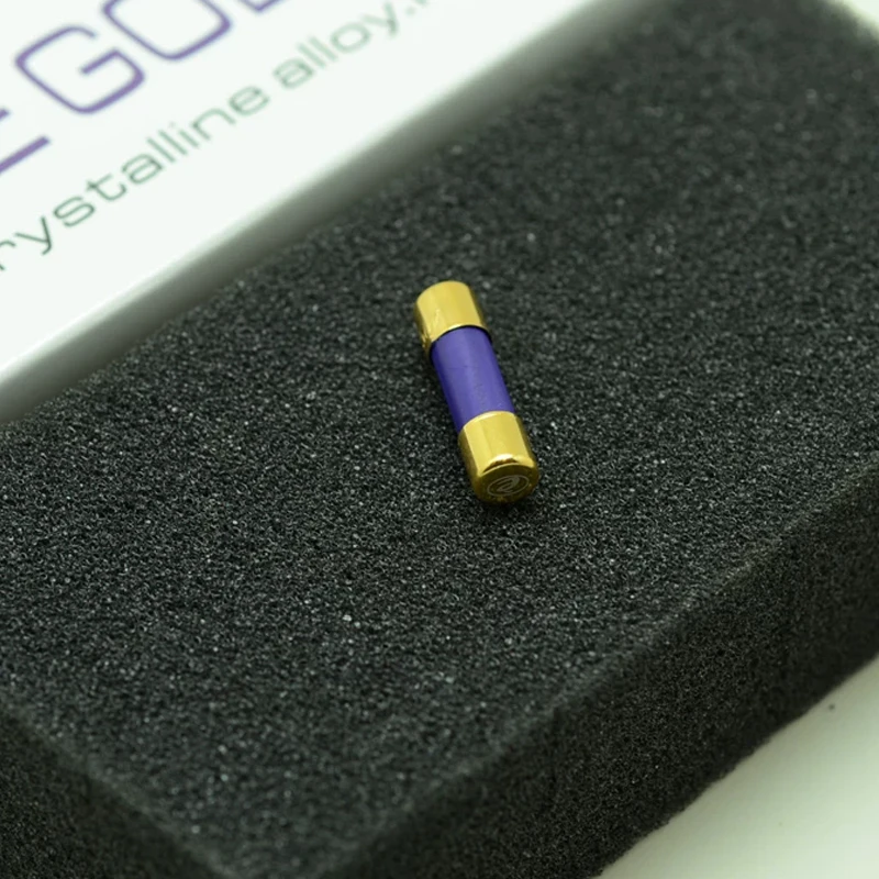

CreateAudio Nanocrystalline Alloy High-End Audio Upgrade Fuses Pure Gold Edition 500MA 1A 2A 3A 5A 8A