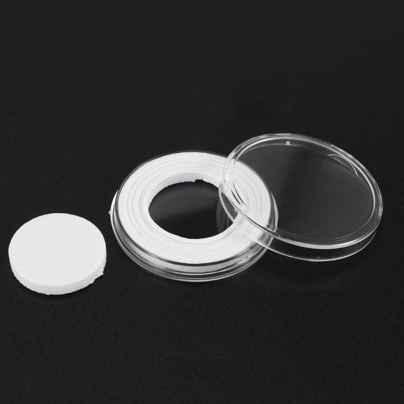 コインカプセル保護ガスケット,ラウンドホルダーケース,6サイズ,19,20,22,25,27,30mm,ps,30mm