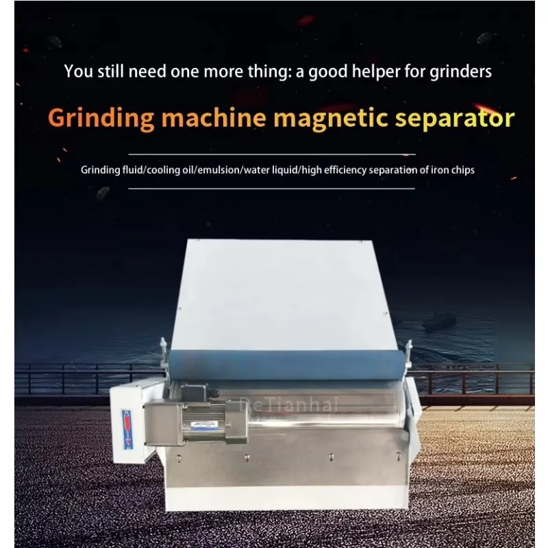 

Factory Price Grinding Machine Magnetic Roller Type Iron Filings Magnetic Separator