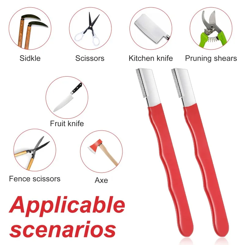 4/1PCS Quick Sharpener Alloy Steel Portable Manual Knives Grinding Sharpener Scissor Knife Sharpening Stone Kitchen ScraperTool