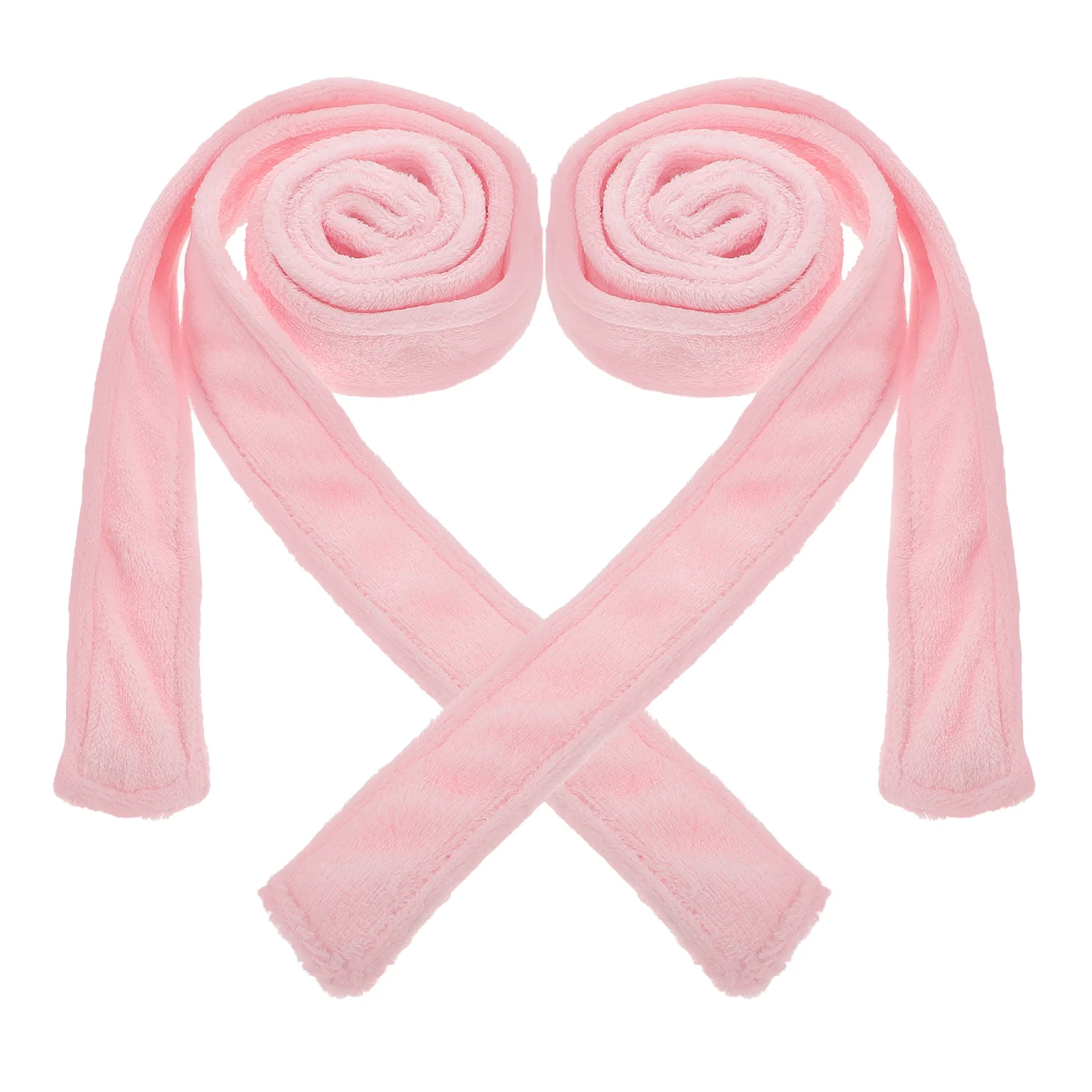 

2Pcs Soft Flannel Bathrobe Belt Replacement Hotel Spa Robe Strap for Men Women Comfortable Waist Belt Spa Bathrobe Belts