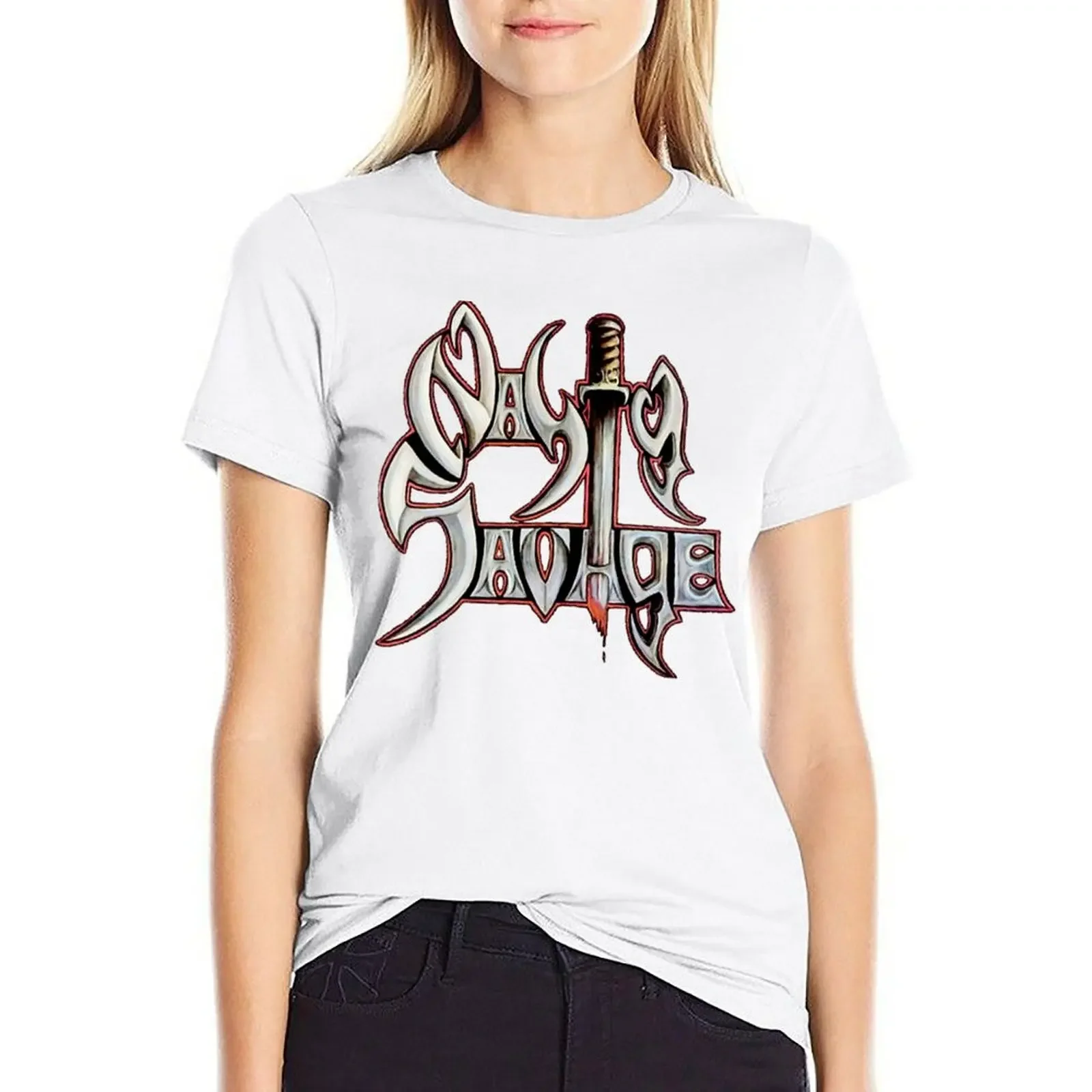 

Nasty Savage T-shirt shirts graphic tees tees Woman T-shirts