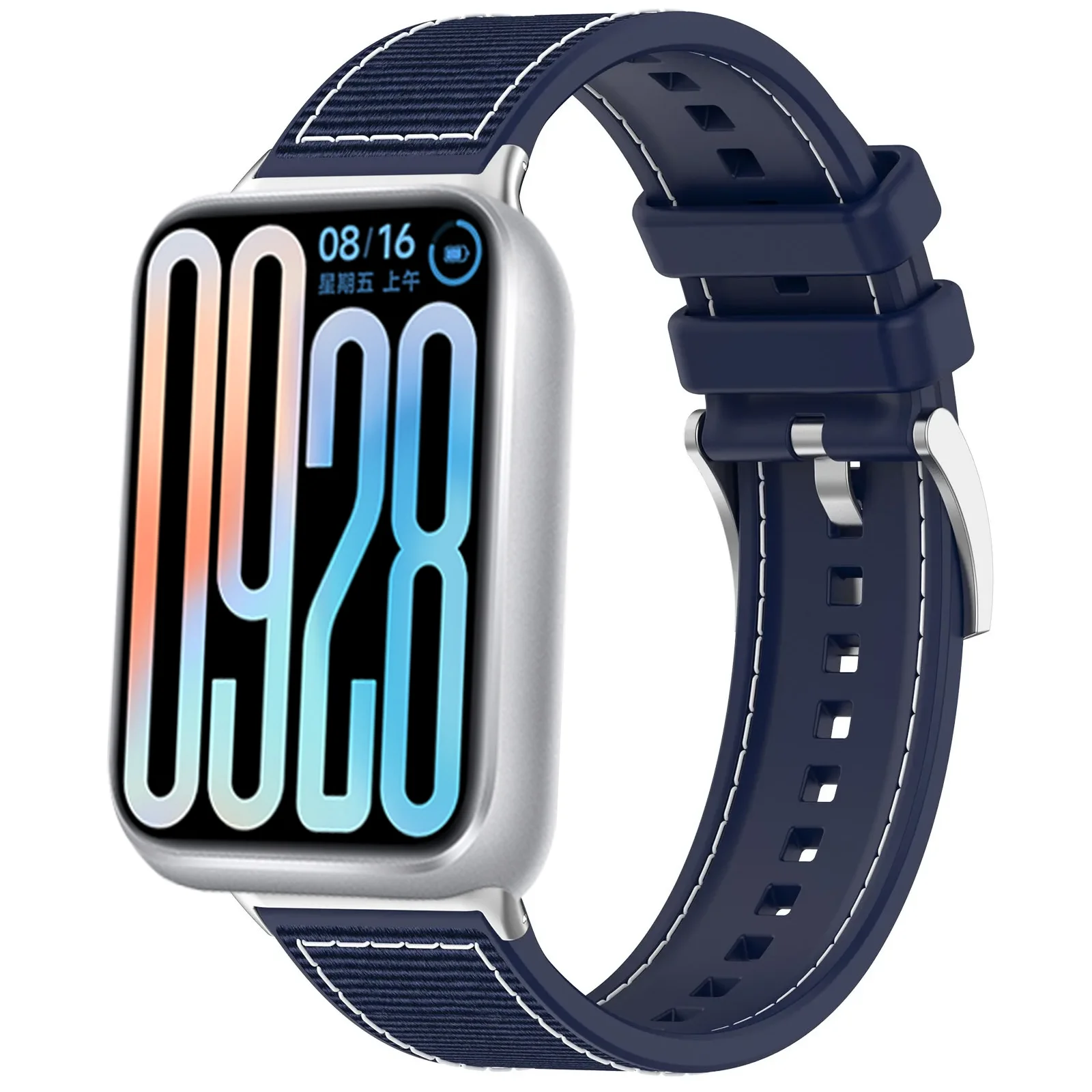 Silicone e Strap Nylon Trançado para Redmi Watch 4, Pulseira Desportiva, Pulseira para Xiaomi Mi Band 8 Pro, Acessórios de Substituição Correa