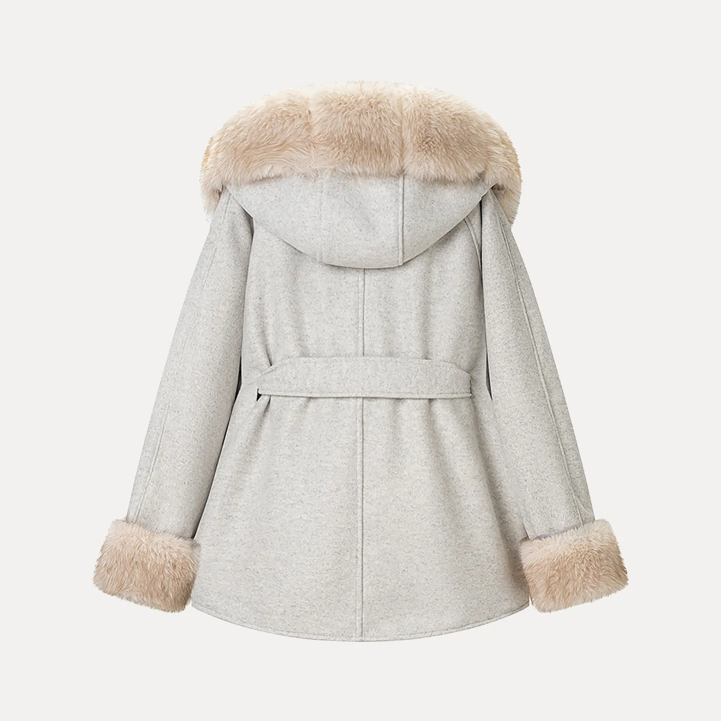 ファイオナブル ロングスリーブ フード付き レディースコート 2025年冬新作 多用途 シンプル スタイリッシュ スタンドフィット レディースアウター