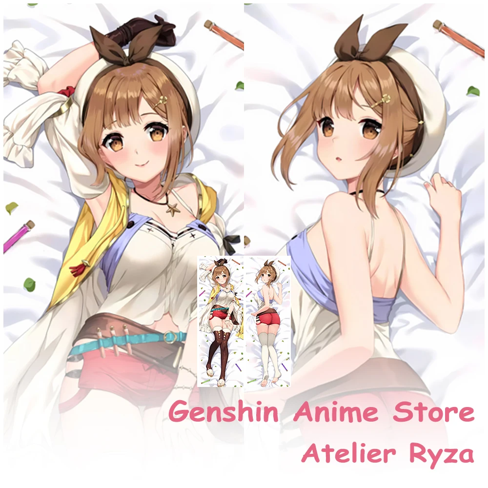 

Аниме Atelier Ryza Fullbody Dakimakura чехол реквизит для косплея постельные принадлежности двусторонняя печатная наволочка с героями мультфильмов отаку Чехлы для подушек