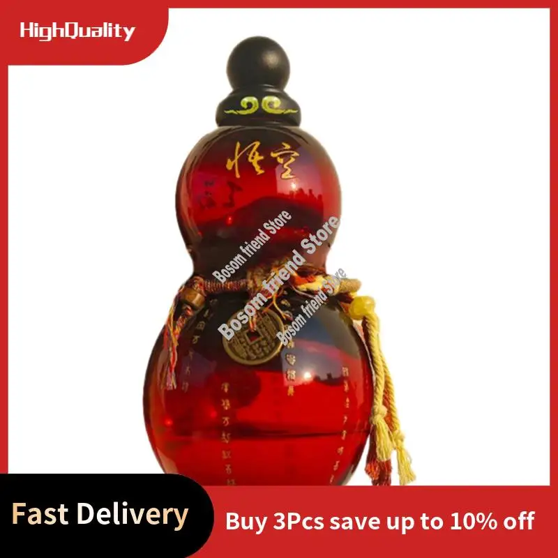 

2024 Gourd Water Bottle, 28 Oz Tritan, Leak Proof, With Strap, Waist Rope, Brush, Charm, DIY Stickers-Hot Sale