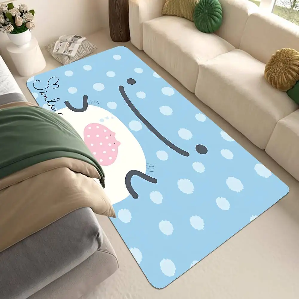 J-Jinbesan Game Bathroom Mat Retro Multiple Choice Living Room Kitchen Rug Non-Slip Bedside Mats