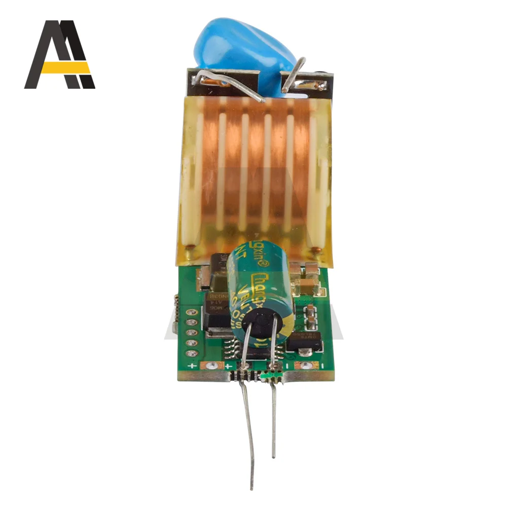 DC 5-12V 15KV High Voltage Generator Step-up Inverter Arc Igniter Coil Module Pulse Arc Boost Coil High Voltage Driver Board