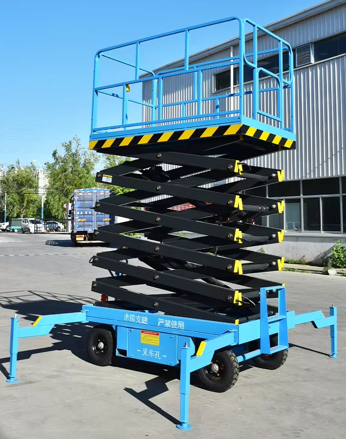 Novo elevador de andaime elétrico móvel 6m 8m 10m