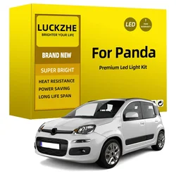 Led Interior Light Kit For Fiat Panda 2 3 II III 169 312 319 2003-2018 Car Reading Dome Map Lamp Bulbs Canbus No Error