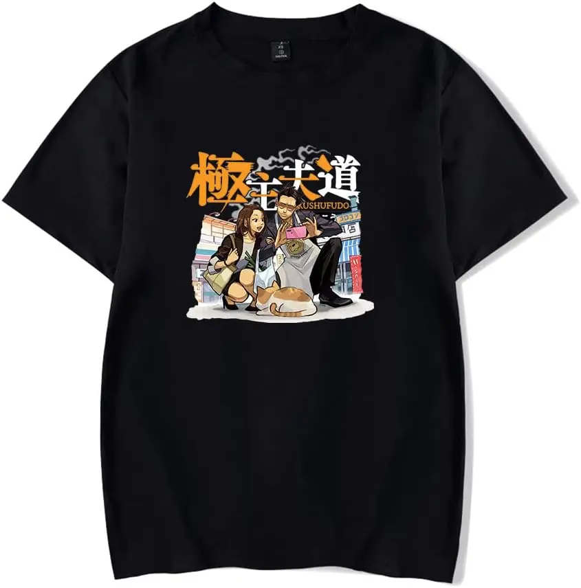 

Новинка, аниме футболка The Way of The House, Повседневная футболка Merch с коротким рукавом, футболка унисекс