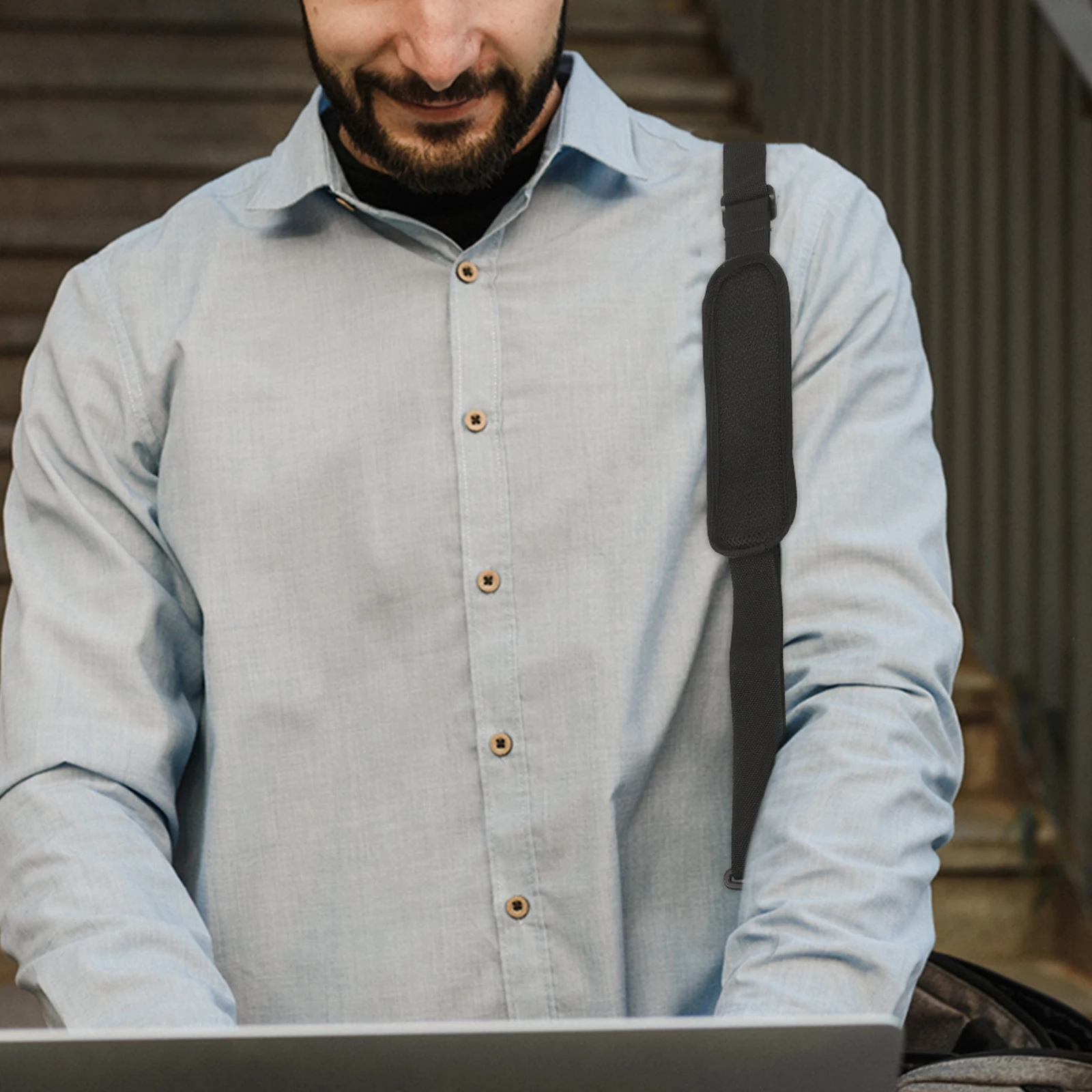 

Adjustable Shoulder Strap for Bags Universal Replacement Portable Lightweight Easy to Use Shoulder Straps for Bags