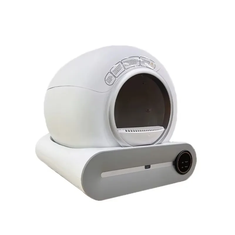 Modern Large Closed Sami Automatic Self-clean Toilet Seat Hidden Cat Litter Box For Cats Deodorizing Cat Litter Boxes Art Deco