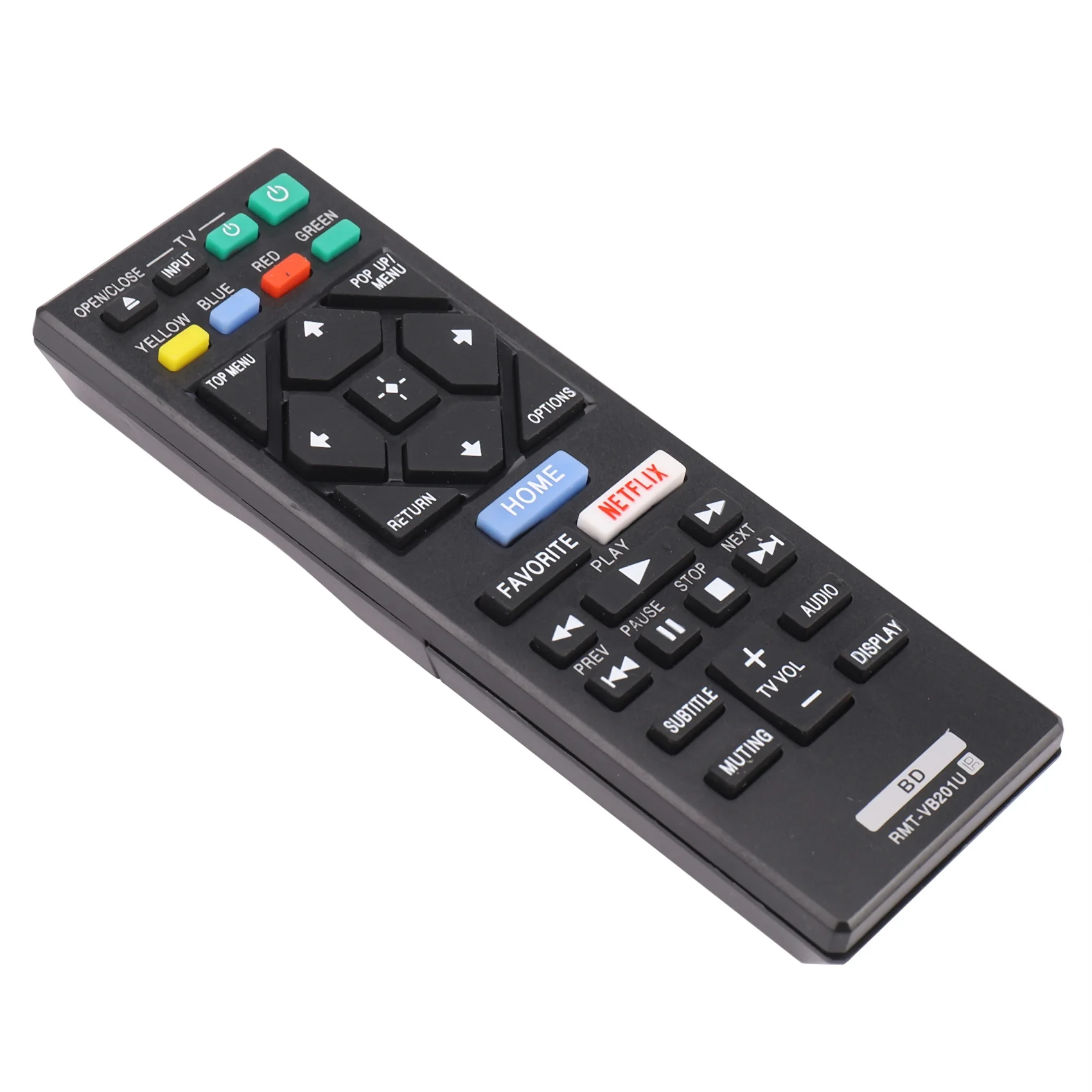 New RMT-VB201U Replaced Remote for Sony Blu-ray BDP-S3700 BDP-BX370 BDP-S1700
