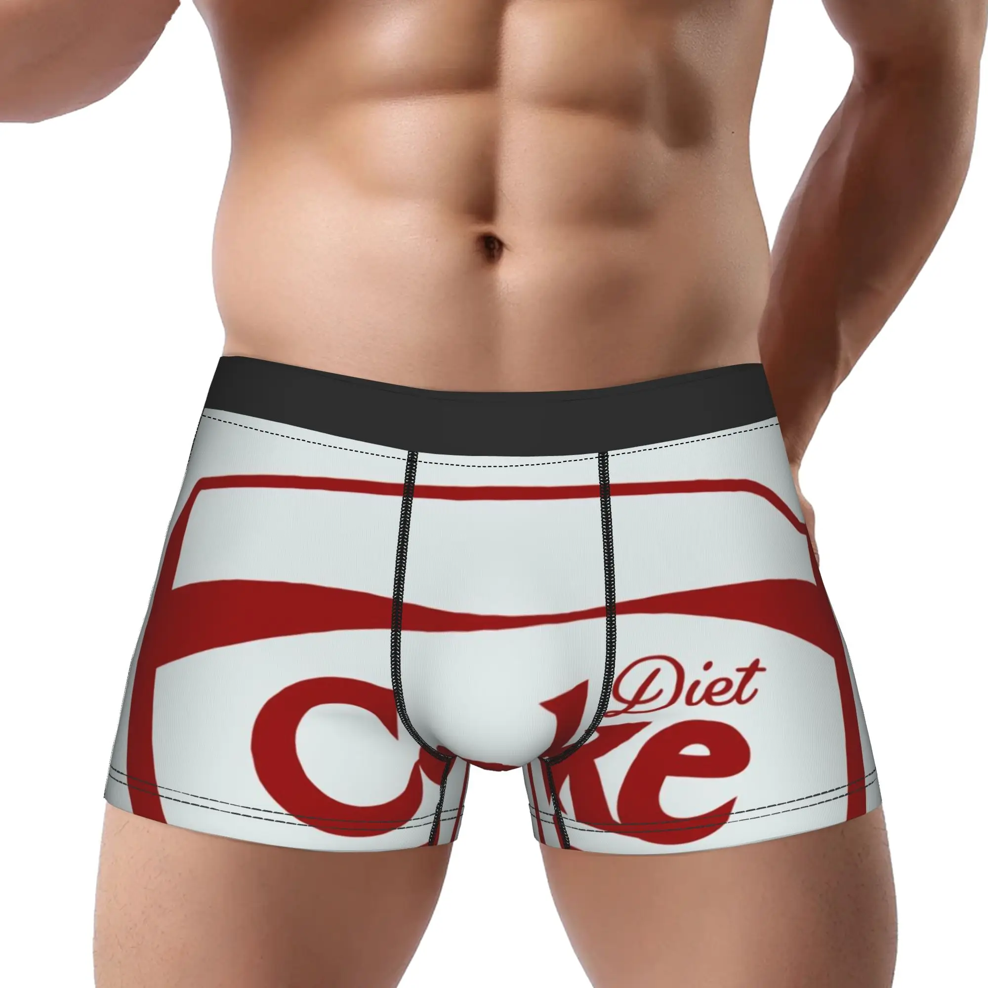 dDiet Coke Red Bottle Silhouette  dDiet Coke Underpants Homme Panties Male Underwear Ventilate Shorts Boxer Briefs