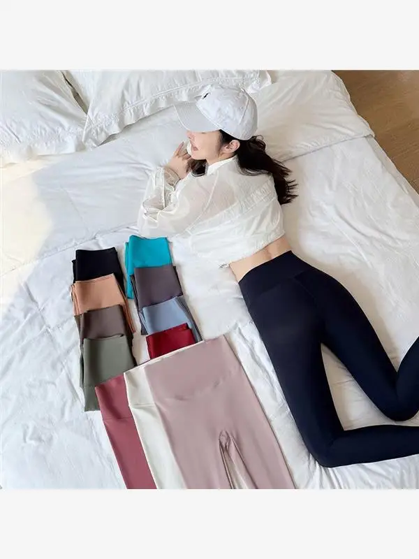 

Брюки для йоги Slim Fit: тонкие, комфортные, женские, с эффектом утяжки живота, подтяжки ягодиц, моделирующие фигуру, укороченные (9/10 длины)