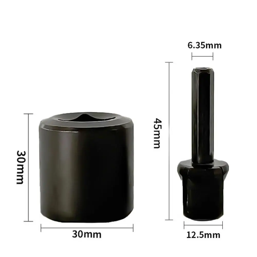 Adapter Electric Conversion Kit Universal Fit RV Camper Boat Leveling Fast Lifting Capacity Steel Trailer Jack Drill