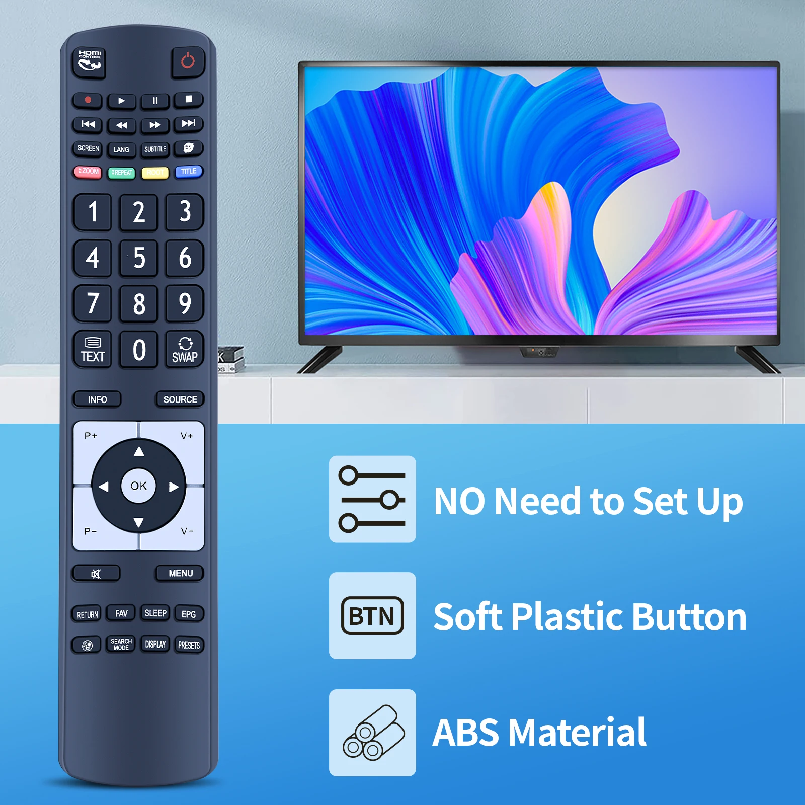 RC5110 التلفزيون عن بعد التحكم ل VESTEL Finlux 24LED905T 22LED906T 23LED504W 24LED906T 32LCD507 37LCD505T 37LCD507