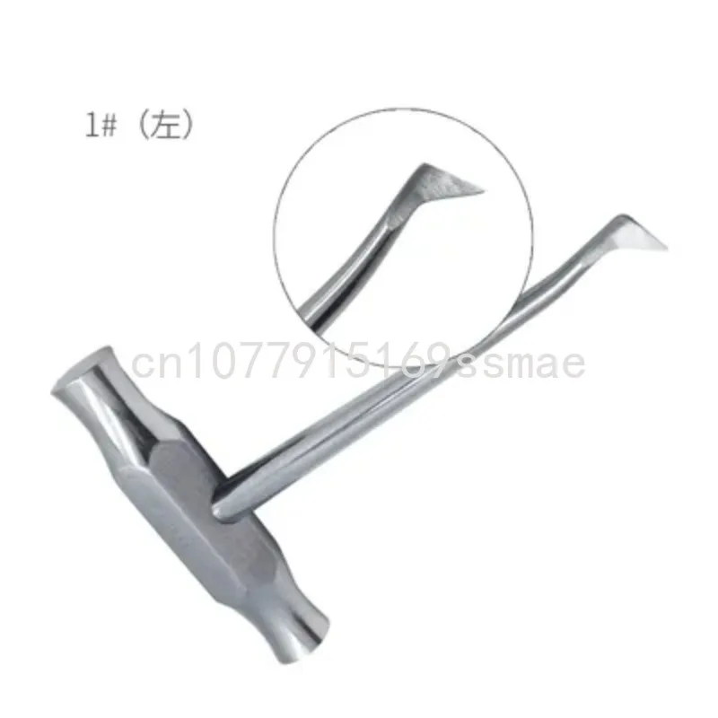 Dental Materials Shanghai Kangqiao Genuine T Shape Dental Tools Tooth Elevator Triangle Horn T-Shaped Stand 1#-4#