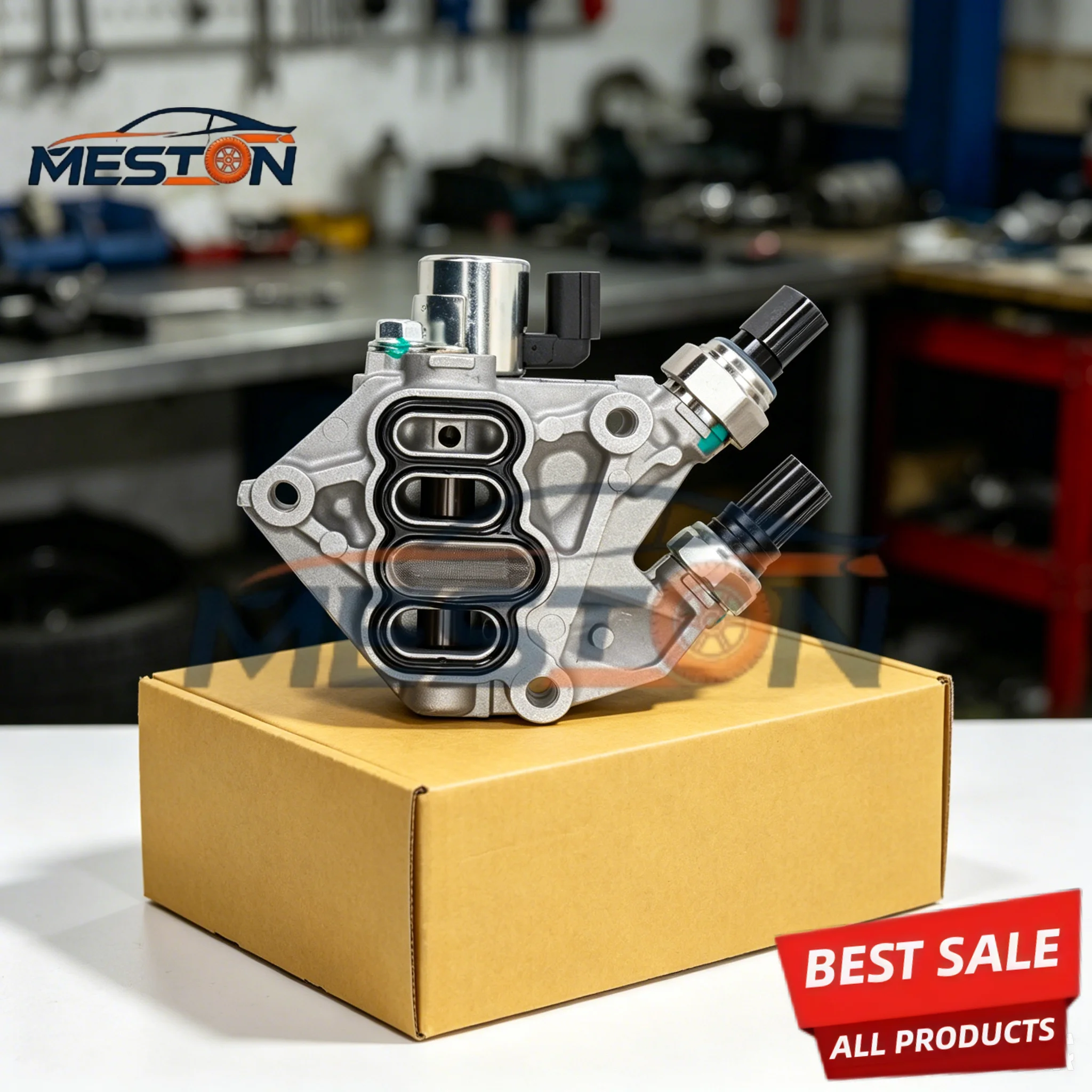 NEW 15810-5R0-003 158105R0003 VVT Solenoid Spool Variable Valve with Gasket Assembly For Honda Fit 1.5L 2015-2020