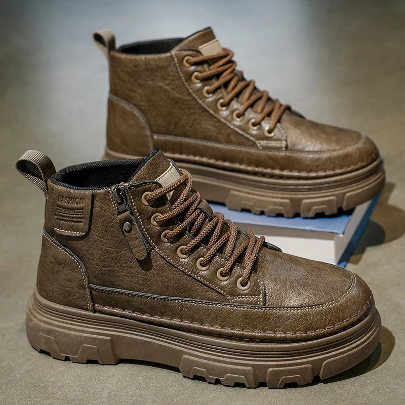 

Men's shoes four seasons youth wear-resistant breathable casual versatile non-slip comfortable outdoor shoes fashion tide shoes