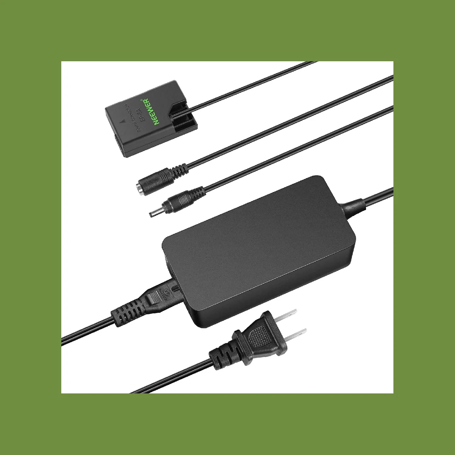 NEEWER EN‑EL14 Dummy Battery EP‑5A AC/DC Coupler Power Adapter Replacement Power Supply for Nikon D3300 D5500 D5300 D3100 D3200